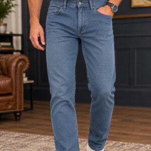 Club of Comfort - 7506 - Marvin Fit  - Made in Europe - Denim Blue
