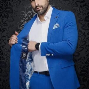 Au Noir Lancaster Travel Sport Coat - Cobalt