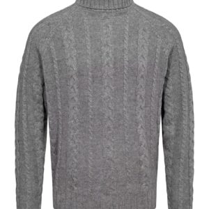 Bruun & Stengade - Kano - 2402-04015 - Grey - Merino Turtleneck