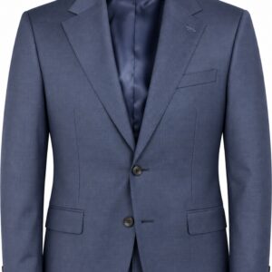 Leif Horsen Wool Suit - Navy Check - Rock Fit - 7004
