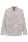 Bugatti Long Sleeve Shirt - Light Blue - 9350 28502F