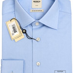 Serica Classics - Blue Dress Shirt - 100% Cotton - C250 15