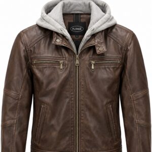 Plonge Leather - Style 40534 - Dark Brown