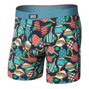 SAXX VIBE XTRA SOFT COMFORT BOXER BRIEF FLY-DILLBALL- SEASCAPE