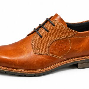 Bugatti Footwear Brown Leather Dress / Casual Shoe - 312 AO507 1100 6300