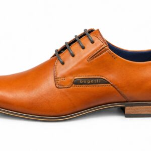 Bugatti Leather Dress Shoe - Cognac - 312-A311K-4100