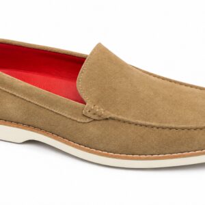 Au Noir Suede Loafer - Tan - Dandridge