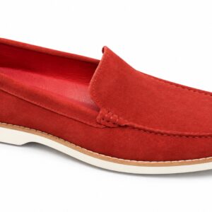 Au Noir Suede Loafer - Brick - Dandridge