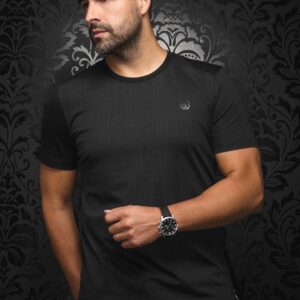 Au Noir C Varena - Black - Short Sleeve Knit Tee