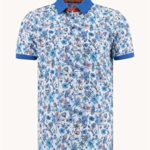 A Fish Named Fred Floral Polo 33.307 603