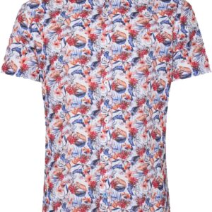 A Fish Named Fred SS Floral - 31.065 076 - Short Sleeve Cotton Shirt